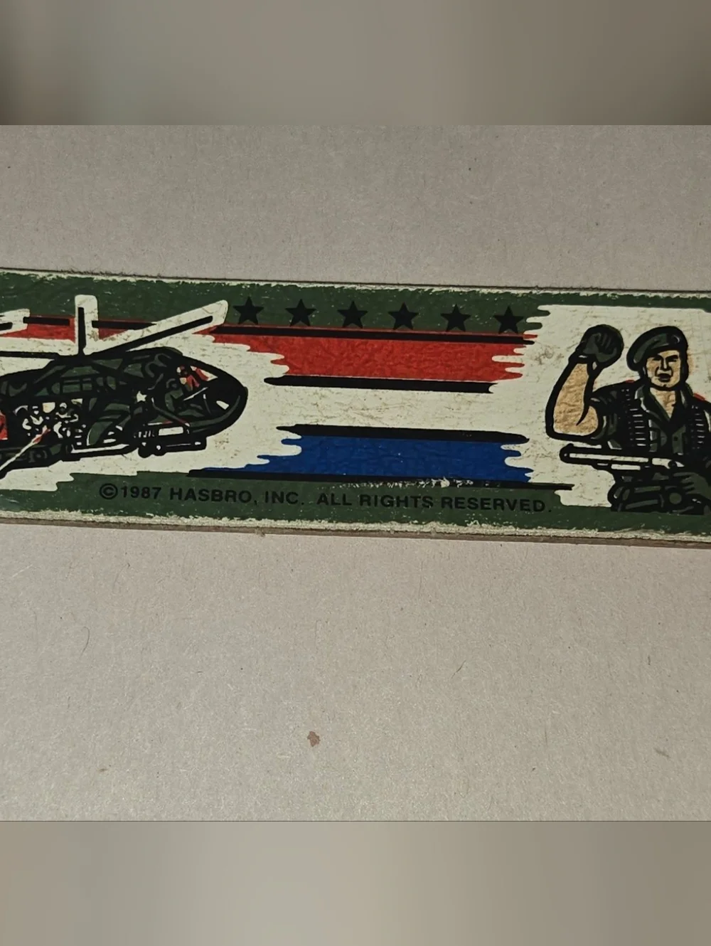 GI Joe By Hasbro & Lee 1987 Vintage Belt Youth 18-22 Genuine Bonded Leather
